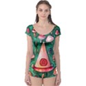 Magic Mushroom Wizardry Boyleg Leotard  View1