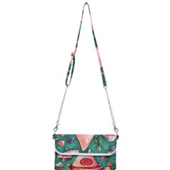 Magic Mushroom Wizardry Mini Crossbody Handbag by GardenOfOphir