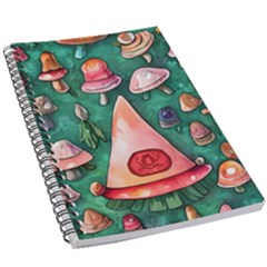 Magic Mushroom Wizardry 5 5  X 8 5  Notebook by GardenOfOphir