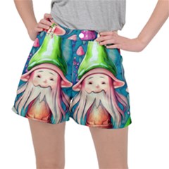 Conjure Mushroom Ripstop Shorts by GardenOfOphir