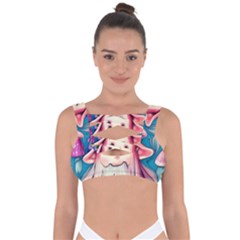 Conjure Mushroom Bandaged Up Bikini Top by GardenOfOphir