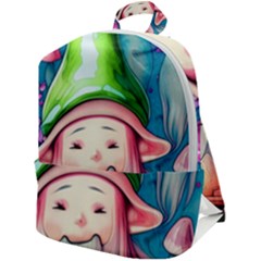 Conjure Mushroom Zip Up Backpack by GardenOfOphir