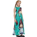 Magic Mushroom Kids  Satin Sleeveless Maxi Dress View3