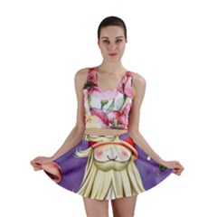 Sacred Mushroom Mini Skirt by GardenOfOphir