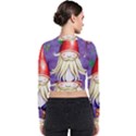 Sacred Mushroom Long Sleeve Zip Up Bomber Jacket View2