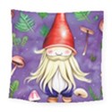 Sacred Mushroom Square Tapestry (Large) View1