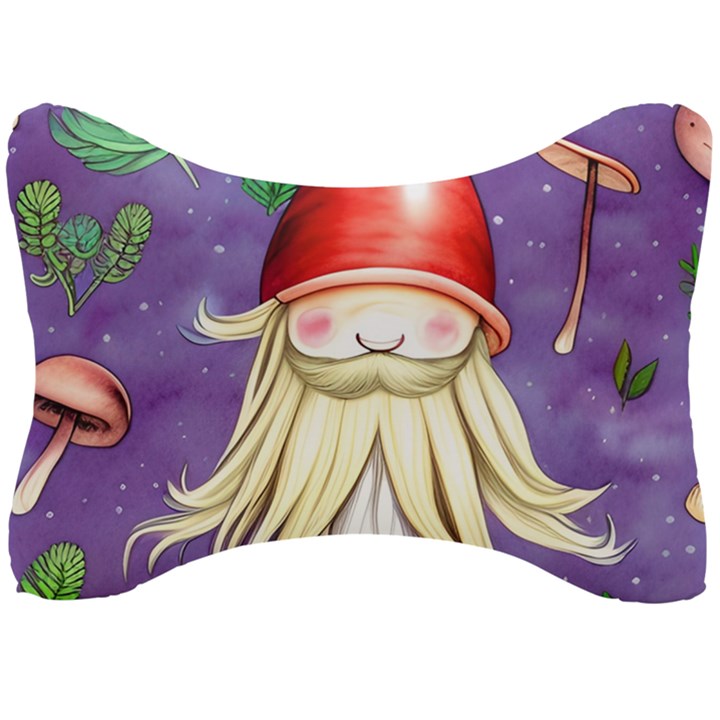 Sacred Mushroom Seat Head Rest Cushion