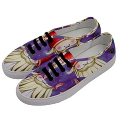 Sacred Mushroom Men s Classic Low Top Sneakers by GardenOfOphir