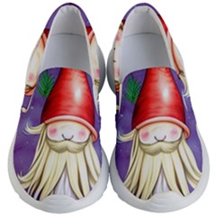 Sacred Mushroom Kids Lightweight Slip Ons by GardenOfOphir