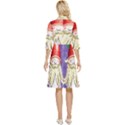 Sacred Mushroom Classy Knee Length Dress View4