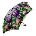 Liberty Cap Mushroom Art Mini Folding Umbrellas View2