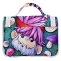 Sacred Mushroom Art Satchel Handbag View3