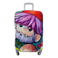 Sacred Mushroom Art Luggage Cover (small) by GardenOfOphir