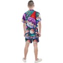 Sacred Mushroom Art Men s Mesh Tee and Shorts Set View2