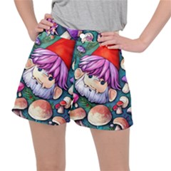 Sacred Mushroom Art Ripstop Shorts by GardenOfOphir