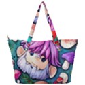 Sacred Mushroom Art Full Print Shoulder Bag View2