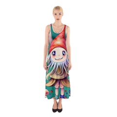 Toadstools For Charm Work Sleeveless Maxi Dress