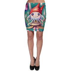 Toadstools For Charm Work Bodycon Skirt