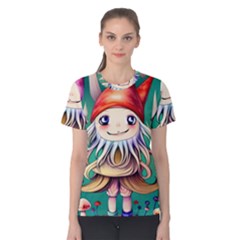 Toadstools For Charm Work Women s Cotton Tee