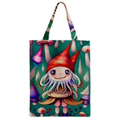 Toadstools For Charm Work Zipper Classic Tote Bag