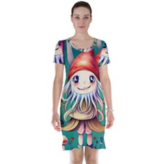 Toadstools For Charm Work Short Sleeve Nightdress