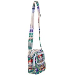 Toadstools For Charm Work Shoulder Strap Belt Bag