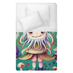 Toadstools For Charm Work Duvet Cover (Single Size)