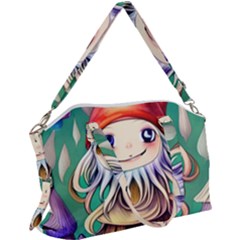 Toadstools For Charm Work Canvas Crossbody Bag