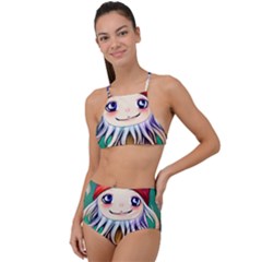 Toadstools For Charm Work High Waist Tankini Set