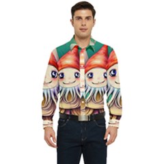 Toadstools For Charm Work Men s Long Sleeve  Shirt