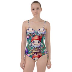 Toadstools For Charm Work Sweetheart Tankini Set