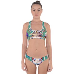 Toadstools For Charm Work Cross Back Hipster Bikini Set