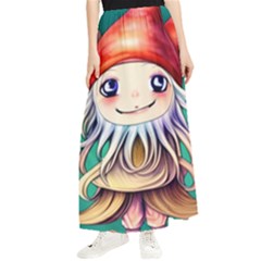 Toadstools For Charm Work Maxi Chiffon Skirt