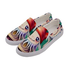 Toadstools For Charm Work Women s Canvas Slip Ons