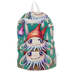 Toadstools For Charm Work Foldable Lightweight Backpack