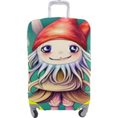 Toadstools For Charm Work Luggage Cover (Large)