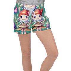 Toadstools For Charm Work Velour Lounge Shorts