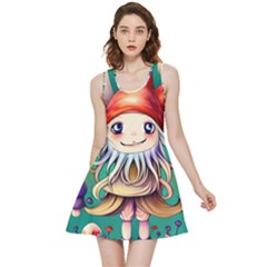 Toadstools For Charm Work Inside Out Reversible Sleeveless Dress