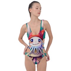 Toadstools For Charm Work Side Cut Out Swimsuit