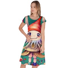 Toadstools For Charm Work Classic Short Sleeve Dress