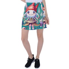 Toadstools For Charm Work Tennis Skirt