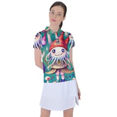 Toadstools For Charm Work Women s Polo Tee