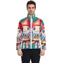 Toadstools For Charm Work Men s Bomber Jacket