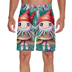 Toadstools For Charm Work Men s Beach Shorts