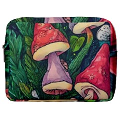 Sacred Mushrooms For Necromancy Make Up Pouch (large) by GardenOfOphir