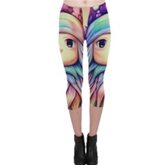 Spell Mojo Enchantress Capri Leggings  by GardenOfOphir