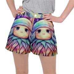 Spell Mojo Enchantress Ripstop Shorts by GardenOfOphir