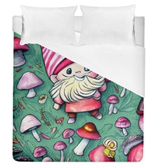 Glamour Enchantment Wizard Duvet Cover (queen Size) by GardenOfOphir