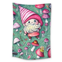 Glamour Enchantment Wizard Large Tapestry by GardenOfOphir