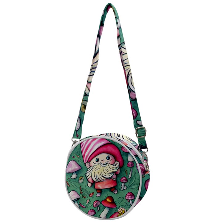 Glamour Enchantment Wizard Crossbody Circle Bag